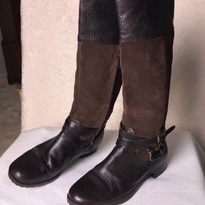 Ralph Lauren brown riding boots